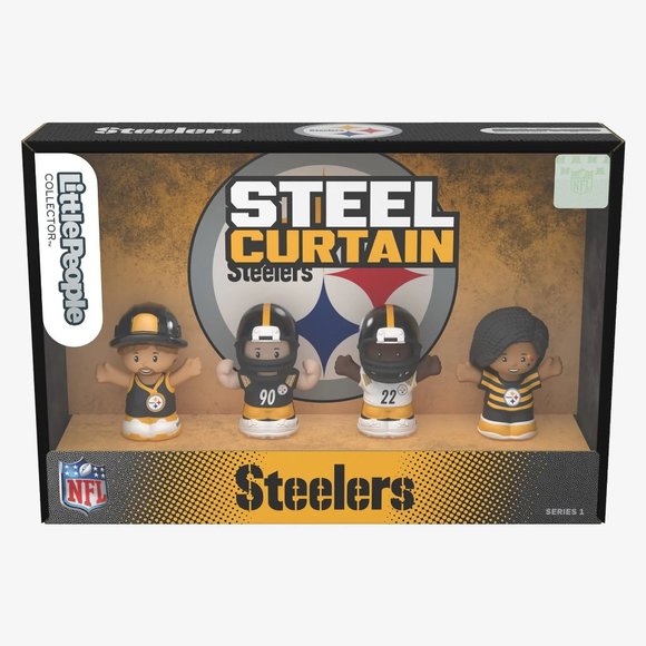 Little People Collector x NFL Pittsburgh Steelers Set - Picture 1 of 11